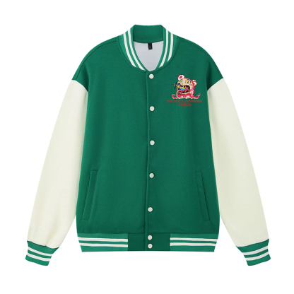 TM Sunflower Octopus Tokyo Japan Vintage Cotton Varsity Jacket