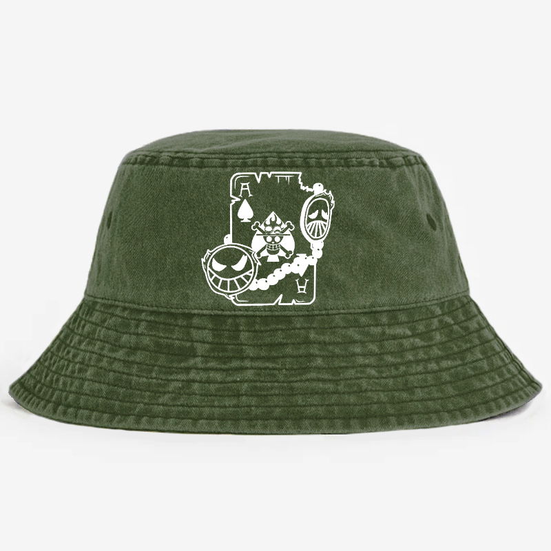 OP Skull Vintage 100% Cotton Bucket Hat