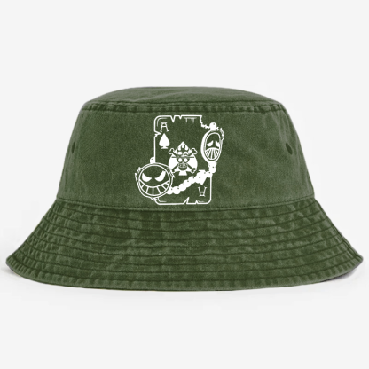 OP Skull Vintage 100% Cotton Bucket Hat