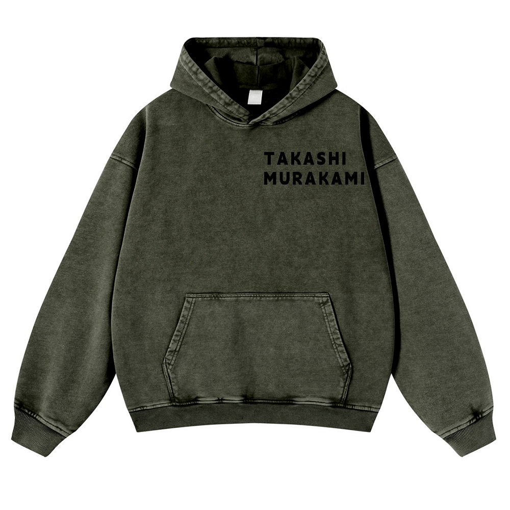 TM Vintage Washed Cotton Back Art Hoodie