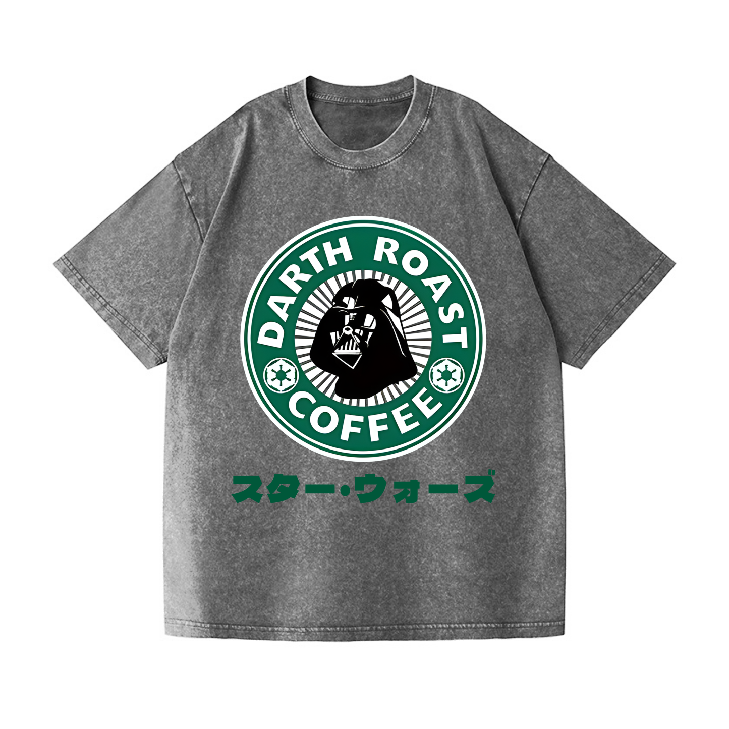 Star Wars Vintage Wash Japanese Design T-Shirt