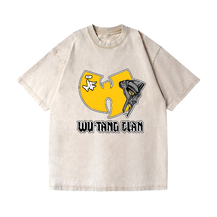 Wu Tang MF Doom Vintage Wash Japanese Design T-Shirt
