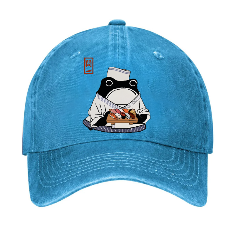 Sushi Matsumoto Hoji Frog Vintage Cotton Cap