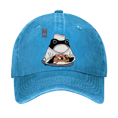 Sushi Matsumoto Hoji Frog Vintage Cotton Cap