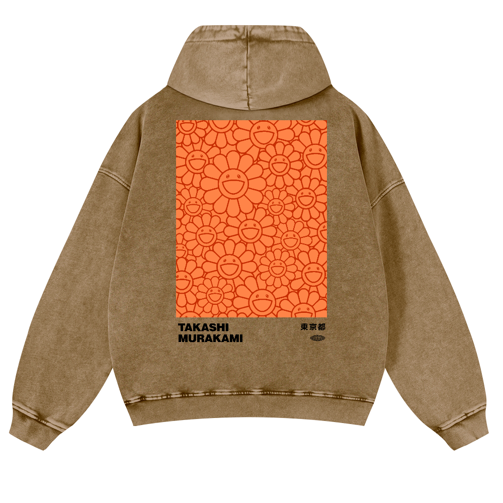 TM Vintage Washed Cotton Back Art Hoodie