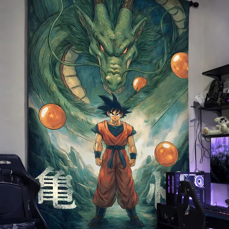 Dragonball Indoor Wall Tapestry