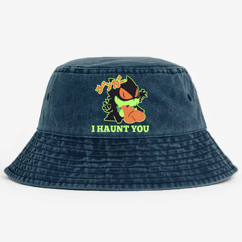 Gengar Vintage 100% Cotton Bucket Hat