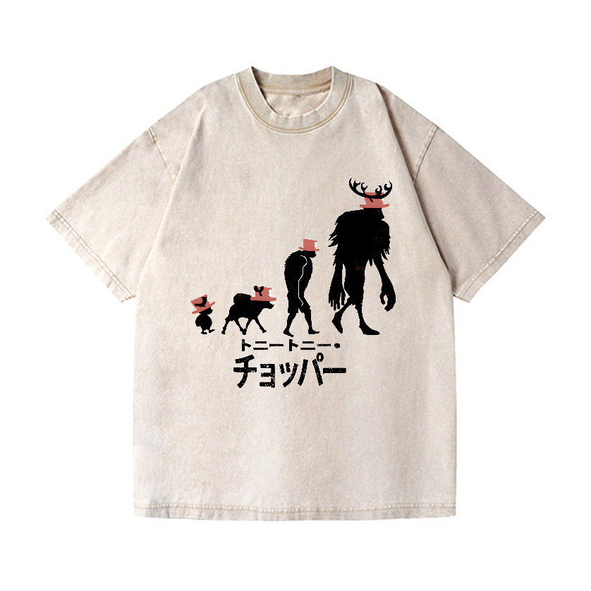 Tony Tony Chopper Vintage Wash Japanese Design T-Shirt