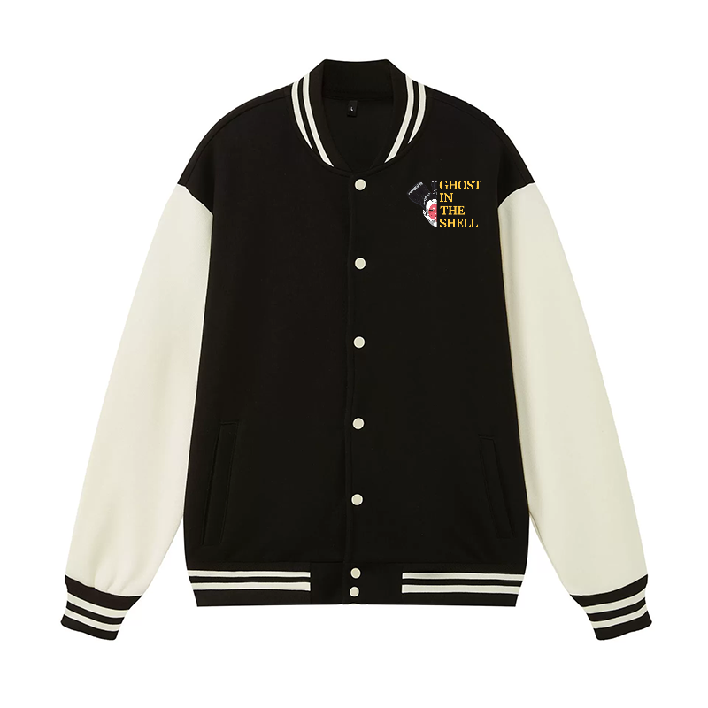 Ghost in the Shell Geisha Vintage Cotton Varsity Jacket