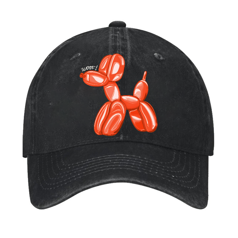 Koons Balloon Dog Vintage Cotton Cap