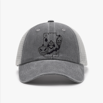 OP Skull Vintage Cotton Breathable Hat