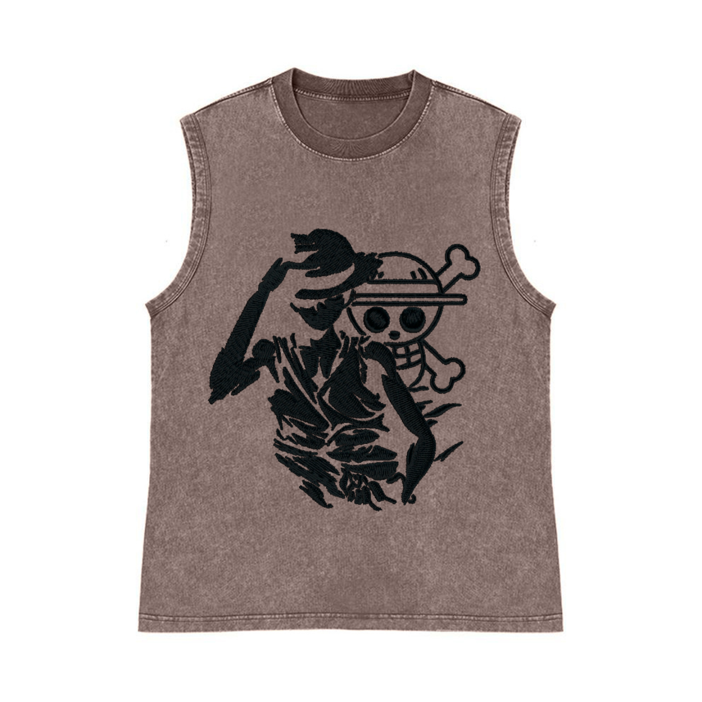 OP Pure Cotton Wash-Dyed Sleeveless Tank Top