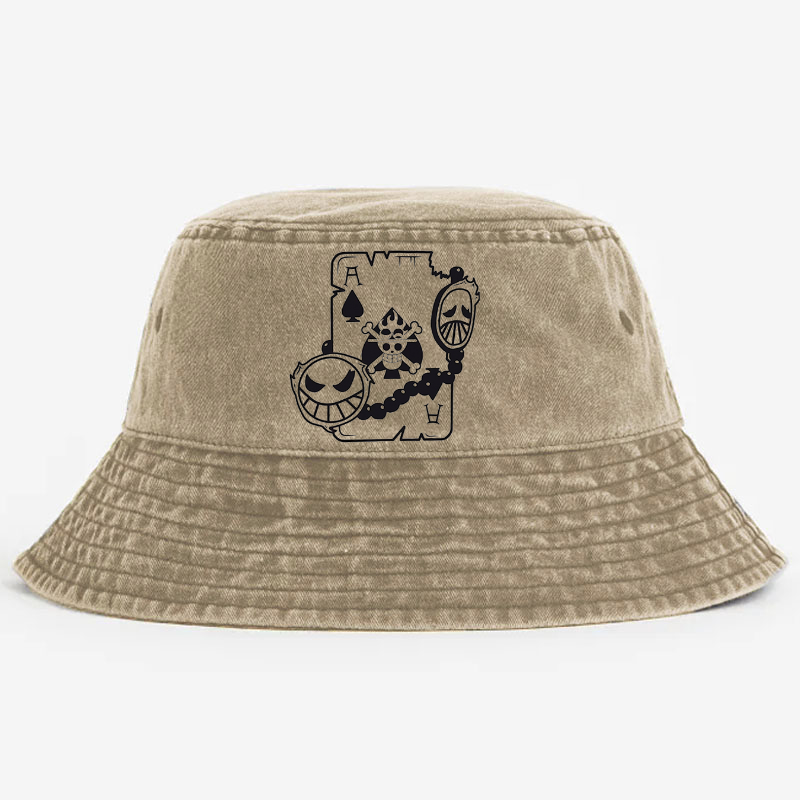 OP Skull Vintage 100% Cotton Bucket Hat