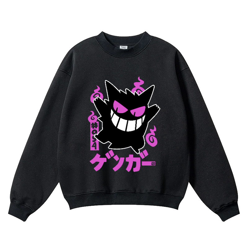 Gengar Wrinkle-Resistant Crewneck Sweatshirt