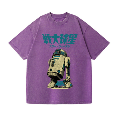 Star Wars Vintage Wash Japanese Design T-Shirt
