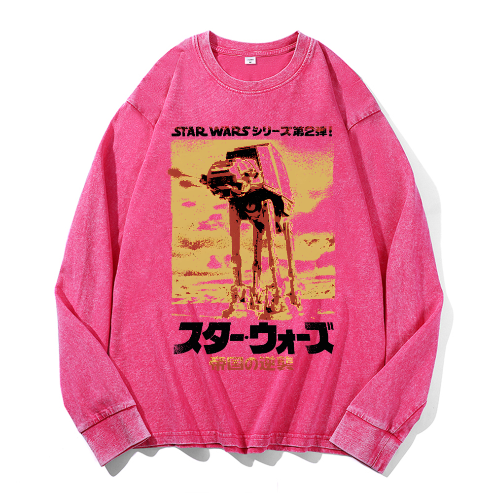 Star Wars Vintage Cotton Wash Long-sleeve T-shirt