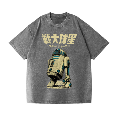 Star Wars Vintage Wash Japanese Design T-Shirt