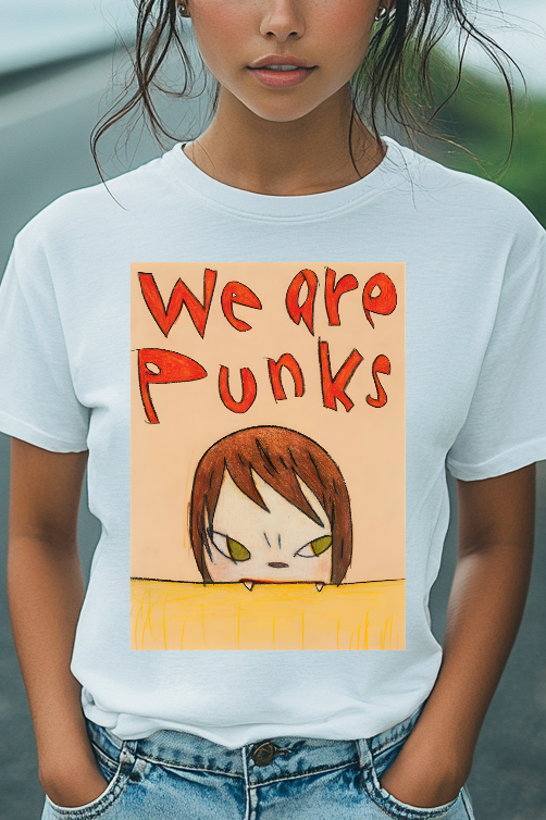 Yoshitomo Nara We Are Punks Japanese Style Women's Classic Tee