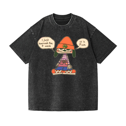 Parappa the Rapper Vintage Wash Japanese Design T-Shirt
