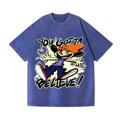 PaRappa the Rapper Vintage Wash Japanese Design T-Shirt