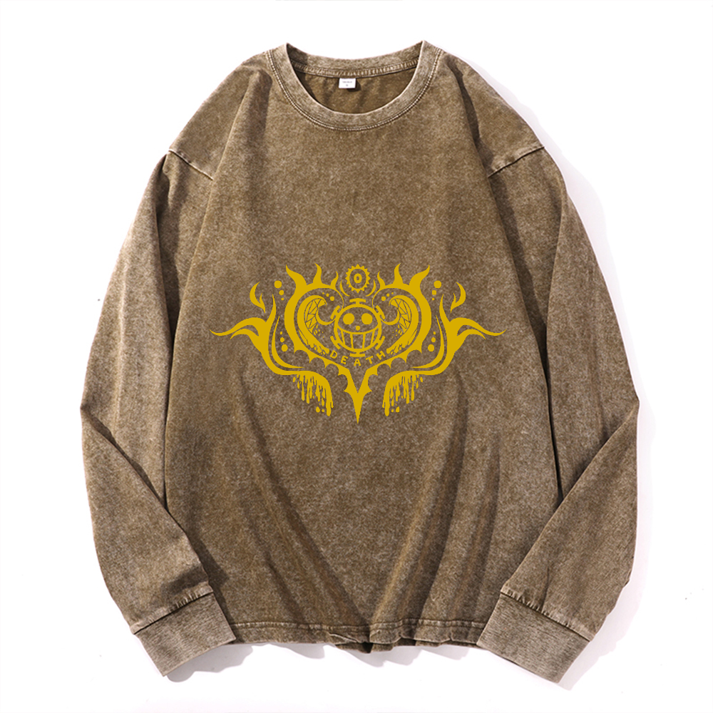 OP Vintage Cotton Wash Crewneck Sweatshirt