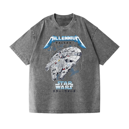 Star Wars Vintage Wash Japanese Design T-Shirt