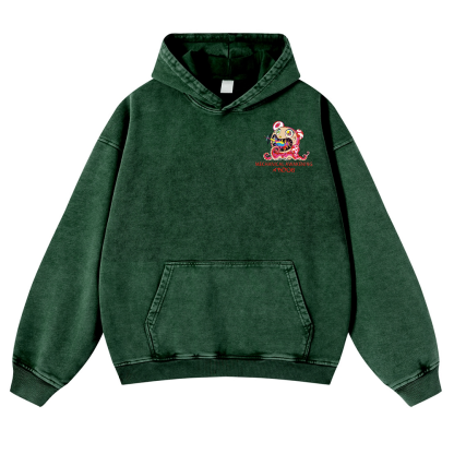 TM Sunflower Octopus Tokyo Japan Vintage Washed Cotton Back Art Hoodie