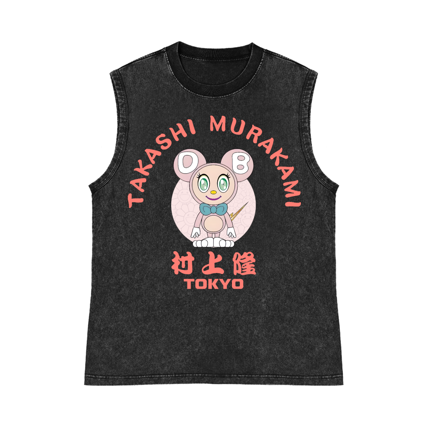 Sunflower TM Tokyo Pure Cotton Wash-Dyed Sleeveless Tank Top