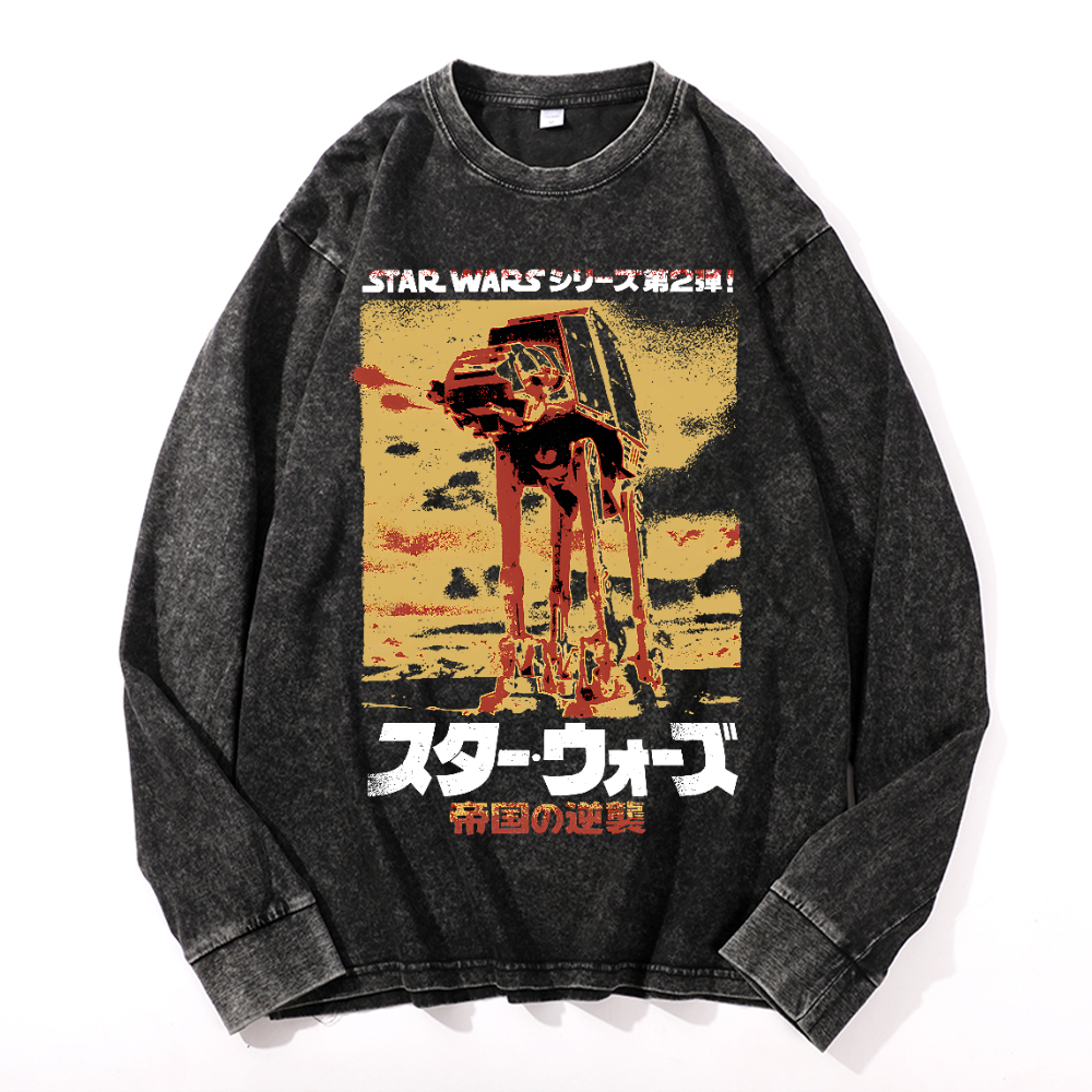 Star Wars Vintage Cotton Wash Long-sleeve T-shirt
