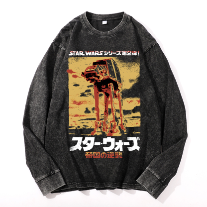 Star Wars Vintage Cotton Wash Long-sleeve T-shirt