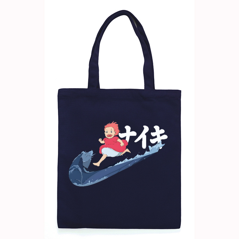 Ghibli Japanese Style Canvas Tote Bag