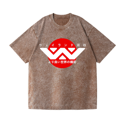 Weyland Alien Vintage Wash Japanese Design T-Shirt