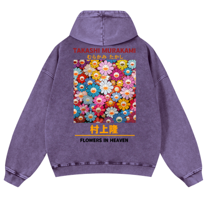 TM Vintage Washed Cotton Back Art Hoodie