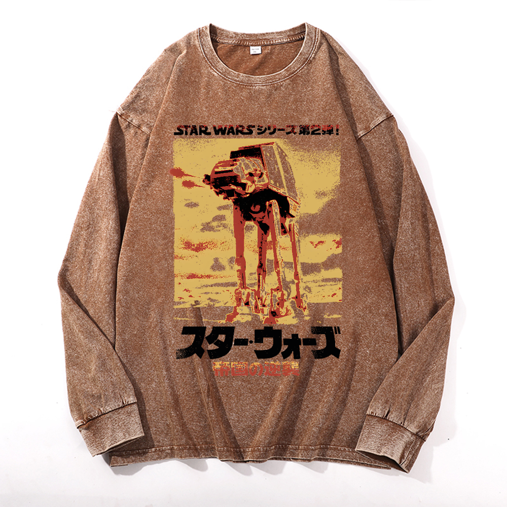 Star Wars Vintage Cotton Wash Long-sleeve T-shirt