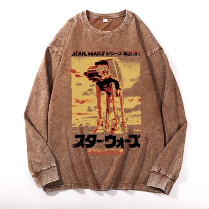 Star Wars Vintage Cotton Wash Long-sleeve T-shirt