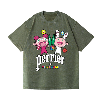 TM Vintage Wash Japanese Design T-Shirt