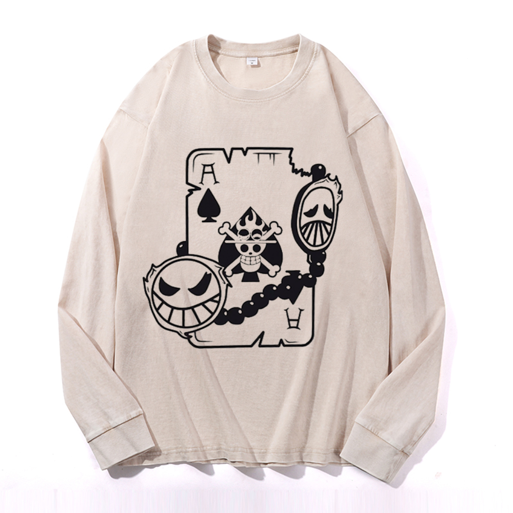 OP Vintage Cotton Wash Crewneck Sweatshirt