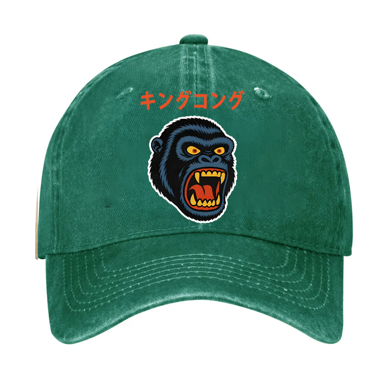 Kaiju King Kong Vintage Cotton Cap