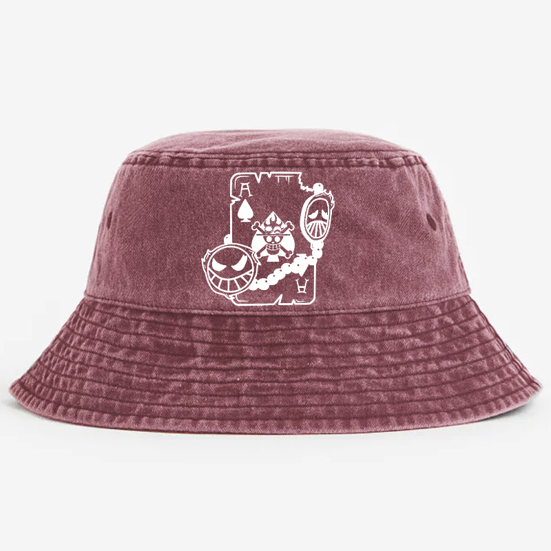OP Skull Vintage 100% Cotton Bucket Hat
