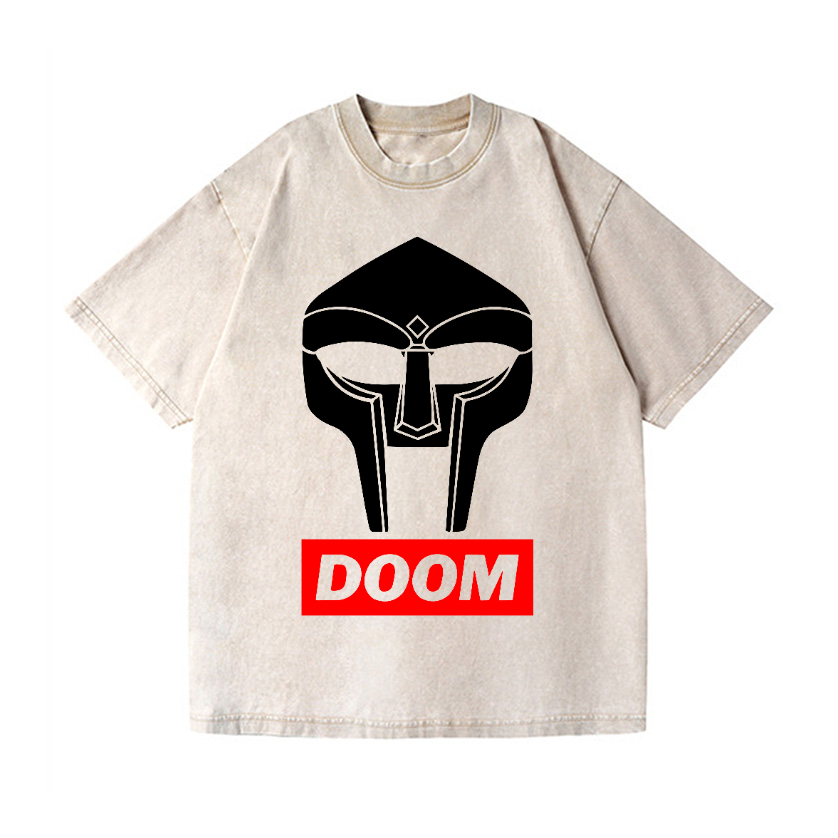 MF Doom Vintage Wash Japanese Design T-Shirt