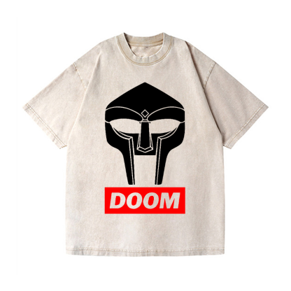 MF Doom Vintage Wash Japanese Design T-Shirt