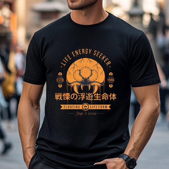 Metroid Japanese Style Classic Tee