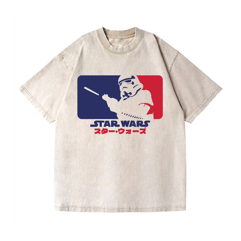 Star Wars Vintage Wash Japanese Design T-Shirt