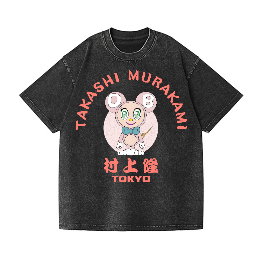 Tokyo TM Vintage Wash Japanese Design T-Shirt