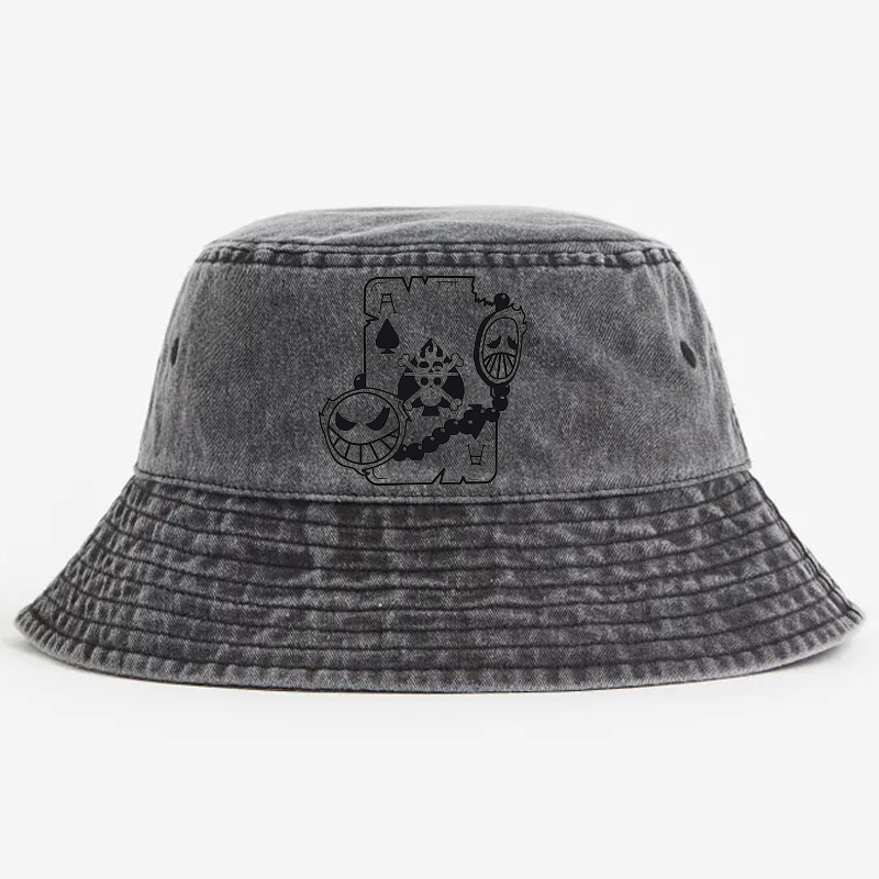 OP Skull Vintage 100% Cotton Bucket Hat