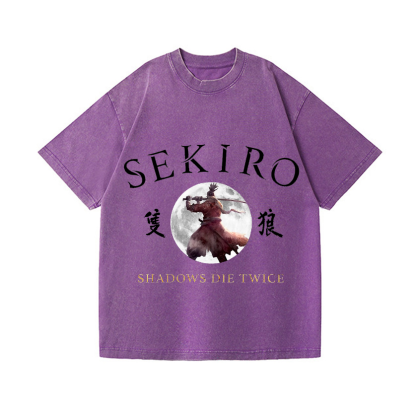 Sekiro Vintage Wash Japanese Design T-Shirt