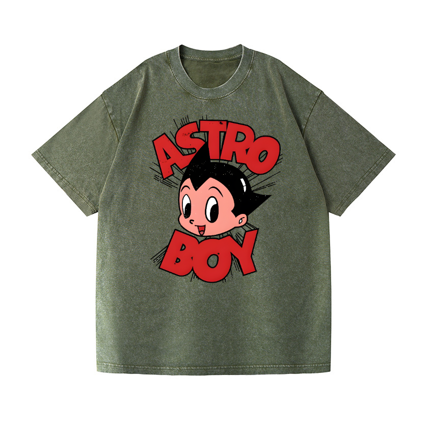 Astro Boy Vintage Wash Japanese Design T-Shirt