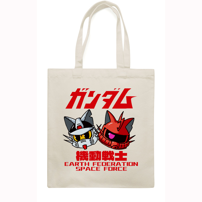 E.F.S.F. Cat MSG Japanese Style Canvas Tote Bag