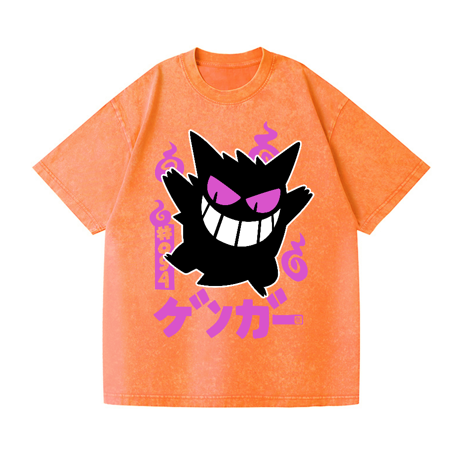  Ghost Vintage Wash Japanese Design T-Shirt