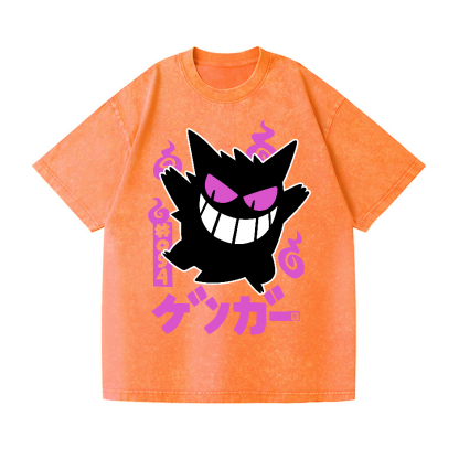  Ghost Vintage Wash Japanese Design T-Shirt